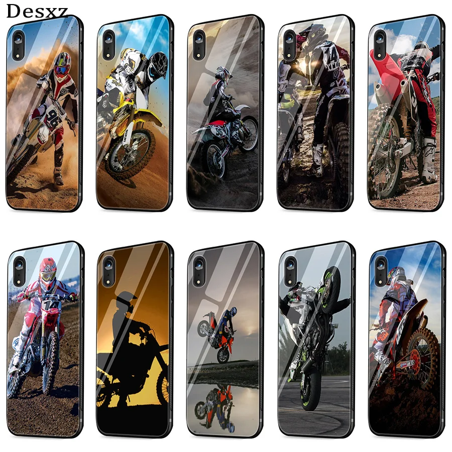 Desxz Motocross motorcycle Tempered Glass Case for iPhone 6 6S 7 8 Plus X XS Max XR 5 5S SE Cover
Desxz Motocross motorcycle Tempered Glass Case for iPhone 6 6S 7 8 Plus X XS Max XR 5 5S SE Cover