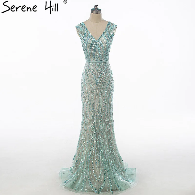 Luxury Dubai Robe De Soiree Pearl Sequins Long Evening Dresses V-neck Mermaid Prom Dress Party 2019 Real Photos BLA6049
Luxury Dubai Robe De Soiree Pearl Sequins Long Evening Dresses V-neck Mermaid Prom Dress Party 2019 Real Photos BLA6049