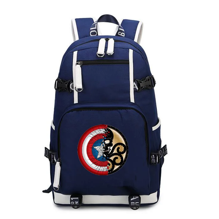 Captain America Avengers shoulder bag backpack male and female high school students travel bag schoolbag
Captain America Avengers shoulder bag backpack male and female high school students travel bag schoolbag