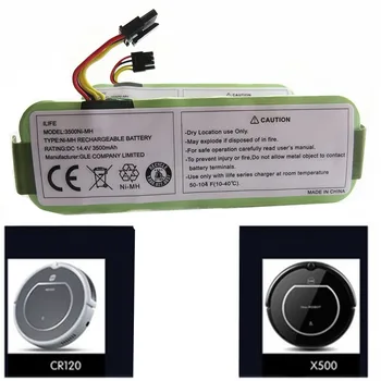 3pc /lot NI-MH 14.4V 3500mAh Battery for Ecovacs Mirror CR120 for panda X500 X600Vacuum cleaner Dibea X500 X580 battery
3pc /lot NI-MH 14.4V 3500mAh Battery for Ecovacs Mirror CR120 for panda X500 X600Vacuum cleaner Dibea X500 X580 battery