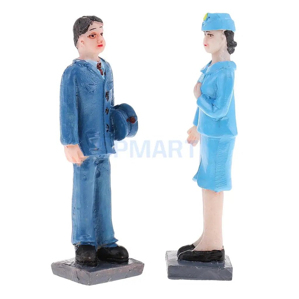 DIY Sand Resin Profession Character Statues Action Figure Decorative Figurine Layout