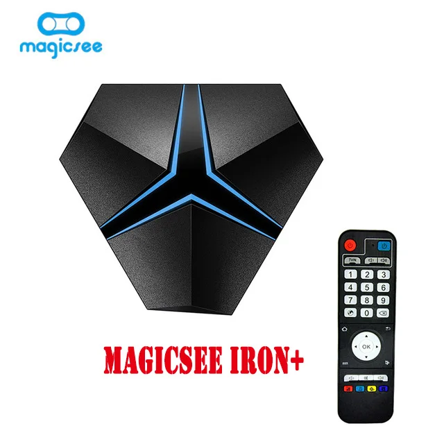 Magicsee Iron+ Set-top Box Amlogic S912 Octa Core 3G 16G 32G Android 6.0 TV Box Wifi OTA Update Lan 1000M BT4.1 Media Player 4K
Magicsee Iron+ Set-top Box Amlogic S912 Octa Core 3G 16G 32G Android 6.0 TV Box Wifi OTA Update Lan 1000M BT4.1 Media Player 4K