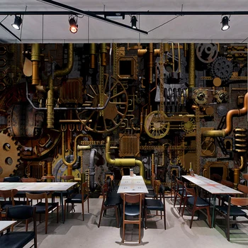 Personalized Customization 3D Stereo Engine Gear Mural Wallpaper KTV Bar Cafe Restaurant Creative Decor Wall Paper For Walls 3 D
Personalized Customization 3D Stereo Engine Gear Mural Wallpaper KTV Bar Cafe Restaurant Creative Decor Wall Paper For Walls 3 D