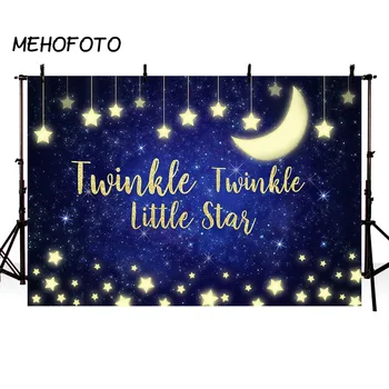 MEHOFOTO Twinkle Twinkle Little Star Party Backdrop Clouds Sky Baby Boy Shower Birthday Photography Background for Photo Booth
MEHOFOTO Twinkle Twinkle Little Star Party Backdrop Clouds Sky Baby Boy Shower Birthday Photography Background for Photo Booth