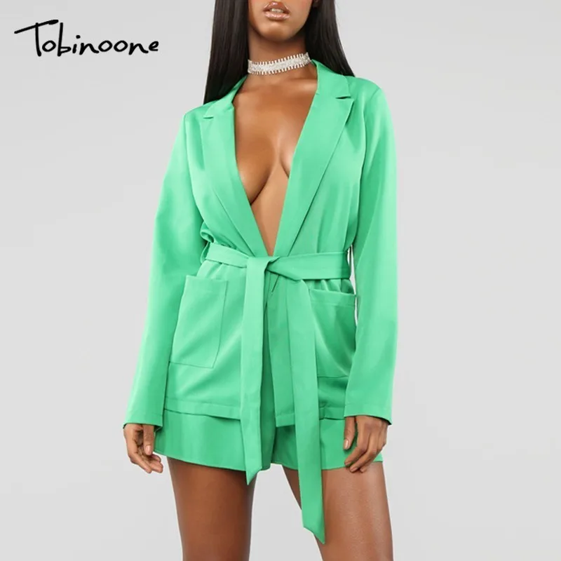 Tobinoone Two Piece Sets Sexy Deep V Neck Office Top And Shorts 2 Piece Suits Women Long Sleeve Elegant Formal Set Streetwear
Tobinoone Two Piece Sets Sexy Deep V Neck Office Top And Shorts 2 Piece Suits Women Long Sleeve Elegant Formal Set Streetwear