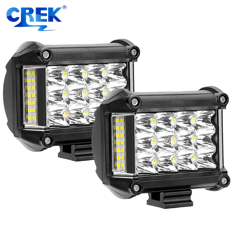 CREK 2pcs/Lot 4 Inch 57W Offroad LED Work Light SUV LED Driving Light Motorcycle LED Light For 4x4 4WD SUV ATV Motorcycle
CREK 2pcs/Lot 4 Inch 57W Offroad LED Work Light SUV LED Driving Light Motorcycle LED Light For 4x4 4WD SUV ATV Motorcycle