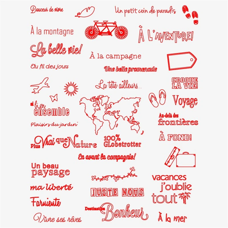 The French Transparent Clear Silicone Stamp/Seal for DIY scrapbooking/photo album Decorative clear stamp sheets HEM1
The French Transparent Clear Silicone Stamp/Seal for DIY scrapbooking/photo album Decorative clear stamp sheets HEM1