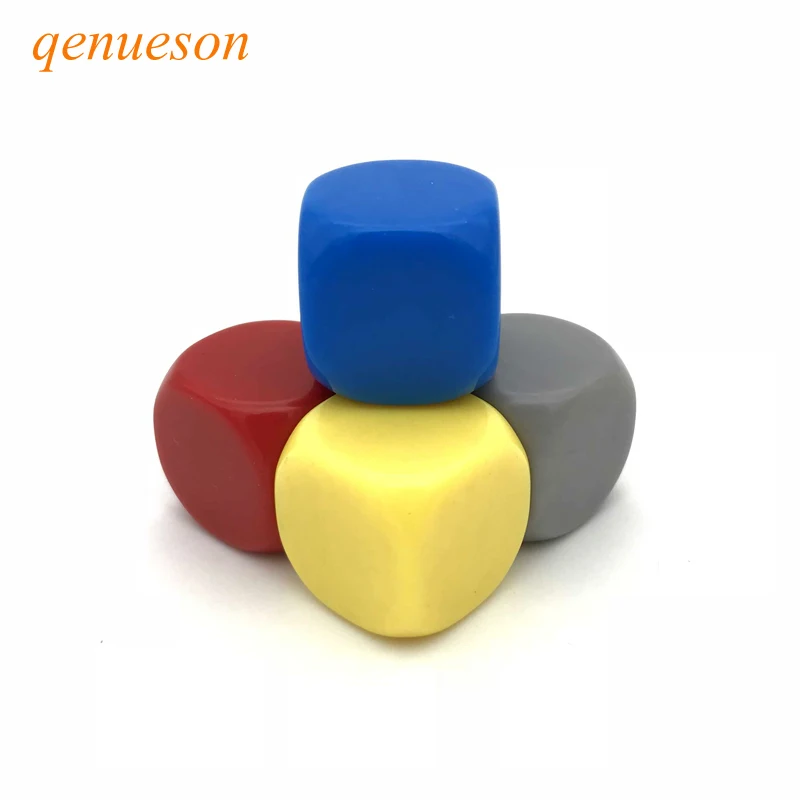 20 Pcs/Lot 22mm Blank Dice Round Corner Acrylic Hexahedron Blank Dice Can Write Color Creativity DIY Wholesale Dice Set qenueson
20 Pcs/Lot 22mm Blank Dice Round Corner Acrylic Hexahedron Blank Dice Can Write Color Creativity DIY Wholesale Dice Set qenueson