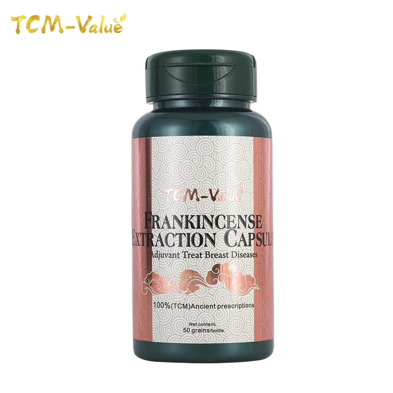 TCM-Value Frankincense Extraction Capsule, Adjuvant Treat Breast Diseases, Cure Breast hyperplasia fibroma and cancer, 50pcs
TCM-Value Frankincense Extraction Capsule, Adjuvant Treat Breast Diseases, Cure Breast hyperplasia fibroma and cancer, 50pcs