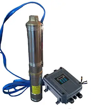 HSH-Flo 1HP 255Ft 792GPH/1320GPH 3" 48VDC/72VDC Solar Power Submersible Pump High Pressure Solar Water Pump (48VDC 255Ft 792GPH)
HSH-Flo 1HP 255Ft 792GPH/1320GPH 3" 48VDC/72VDC Solar Power Submersible Pump High Pressure Solar Water Pump (48VDC 255Ft 792GPH)