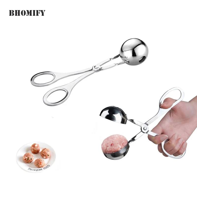 Meatball Maker Stainless Steel Stuffed Meatballs Mold Clip DIY Fish Meat Rice Ice Ball Scoop Maker Cooking Spoon Kitchen Tools
Meatball Maker Stainless Steel Stuffed Meatballs Mold Clip DIY Fish Meat Rice Ice Ball Scoop Maker Cooking Spoon Kitchen Tools