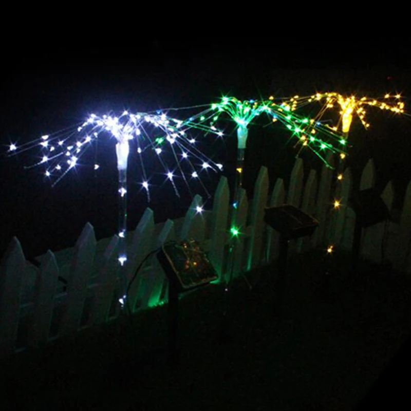 100LED Solar Light Outdoors Fireworks Modeling Lighting Fiber Optic DIY Light Waterproof Christmas Solar Lamp Garden Decoration
100LED Solar Light Outdoors Fireworks Modeling Lighting Fiber Optic DIY Light Waterproof Christmas Solar Lamp Garden Decoration
