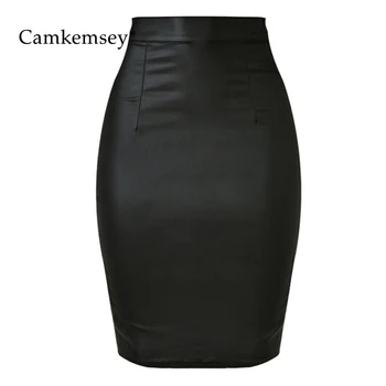 CamKemsey Plus Size High Waist Denim Skirts Women Spring Autumn Black PU Leather Midi Skirts Ladies Elegant Office Pencil Skirt
CamKemsey Plus Size High Waist Denim Skirts Women Spring Autumn Black PU Leather Midi Skirts Ladies Elegant Office Pencil Skirt