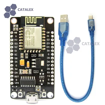 ESP8266 NodeMcu ESP-12E Development Board Serial Wifi Module w/ Built-in CH340G Driver IC / Micro USB Cable
ESP8266 NodeMcu ESP-12E Development Board Serial Wifi Module w/ Built-in CH340G Driver IC / Micro USB Cable