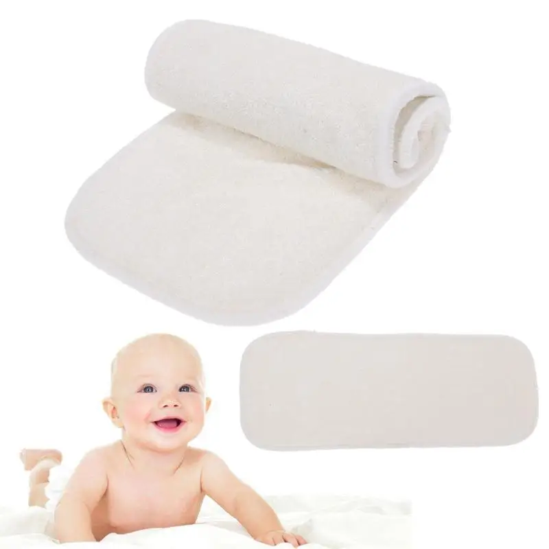 Reusable Baby Diapers 4 Layers Bamboo Fiber Insert Soft Infant Baby Cloth Nappy Diaper Washable Newborn Baby Nappy Changing
Reusable Baby Diapers 4 Layers Bamboo Fiber Insert Soft Infant Baby Cloth Nappy Diaper Washable Newborn Baby Nappy Changing