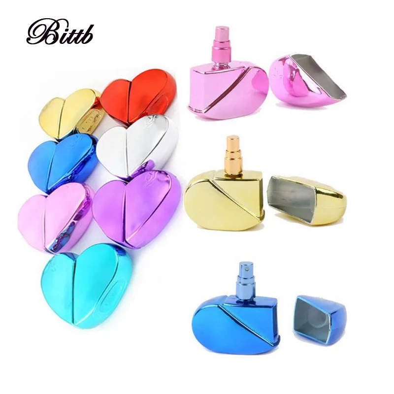 20ml Spray Empty Perfume Bottle Heart Design Travel Aluminum Perfume Refillable Spray Glass Bottles Mini Cosmetic Container
20ml Spray Empty Perfume Bottle Heart Design Travel Aluminum Perfume Refillable Spray Glass Bottles Mini Cosmetic Container