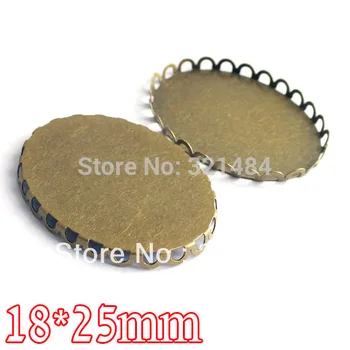antique bronze 200piece/lot pendant bezel blank tray 18*25mm oval cabochon setting lace edge cameo base jewelry findings
antique bronze 200piece/lot pendant bezel blank tray 18*25mm oval cabochon setting lace edge cameo base jewelry findings