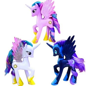 14cm My Little Pony Toys Friendship is Magic Pop Pinkie Pie Rainbow Princess Celestia PVC Action Figures Collection Model Dolls
14cm My Little Pony Toys Friendship is Magic Pop Pinkie Pie Rainbow Princess Celestia PVC Action Figures Collection Model Dolls