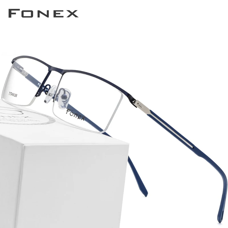Semi Rimless Alloy Glasses Frame Men Ultra Light Half Square Myopia Prescription Eyeglasses Optical Frames Screwless Eyewear
Semi Rimless Alloy Glasses Frame Men Ultra Light Half Square Myopia Prescription Eyeglasses Optical Frames Screwless Eyewear