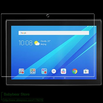 

50 PCS Tempered Glass Screen Protector Film for Lenovo Tab4 Tab 4 10 X304 TB-X304F TB-X304N TB-X304 10.1" Tablet + Clean Cloth