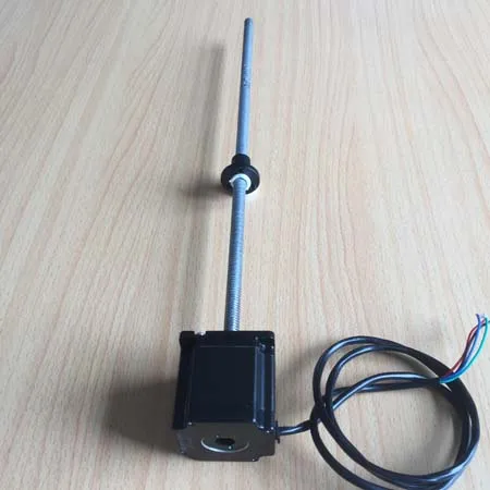 410mm Tr10*4 Lead Screw Linear Stepper Motor Nema23 Stepper for 3D Printer Hot Sales
410mm Tr10*4 Lead Screw Linear Stepper Motor Nema23 Stepper for 3D Printer Hot Sales