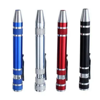 8 in 1 Multi-Tool Screw Driver Aluminum Precision Convenient Multi-f Portable Mobile Tool Kit Screwdriver Pen Set 4 color
8 in 1 Multi-Tool Screw Driver Aluminum Precision Convenient Multi-f Portable Mobile Tool Kit Screwdriver Pen Set 4 color