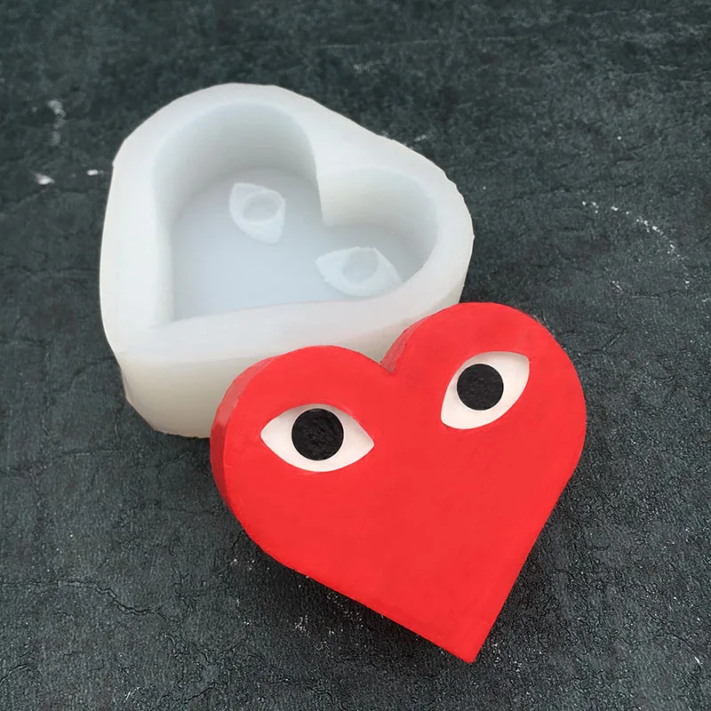 cdg play heart shape Candle Silicone Mold epoxy jewelry Aromatherapy Wax Plaster Soap safety Mould chocolate tools cake mold
cdg play heart shape Candle Silicone Mold epoxy jewelry Aromatherapy Wax Plaster Soap safety Mould chocolate tools cake mold