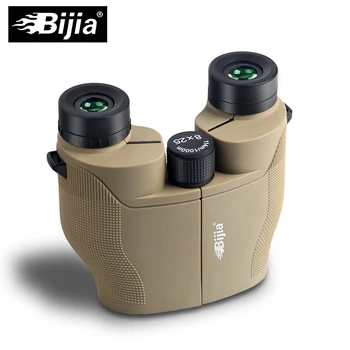 BIJIA 8x25 Mini Binoculars Green Film Coated Porro Professional Hight Power Binoculars Telescope Optical Binoculars for Hunting 
BIJIA 8x25 Mini Binoculars Green Film Coated Porro Professional Hight Power Binoculars Telescope Optical Binoculars for Hunting