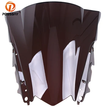 POSSBAY 2Colors Motorcycle Windshield Windscreen Bicicleta Double Bubble For Yamaha YZF R3 YZF R25 2014 2015 2016 Wind Deflector
POSSBAY 2Colors Motorcycle Windshield Windscreen Bicicleta Double Bubble For Yamaha YZF R3 YZF R25 2014 2015 2016 Wind Deflector