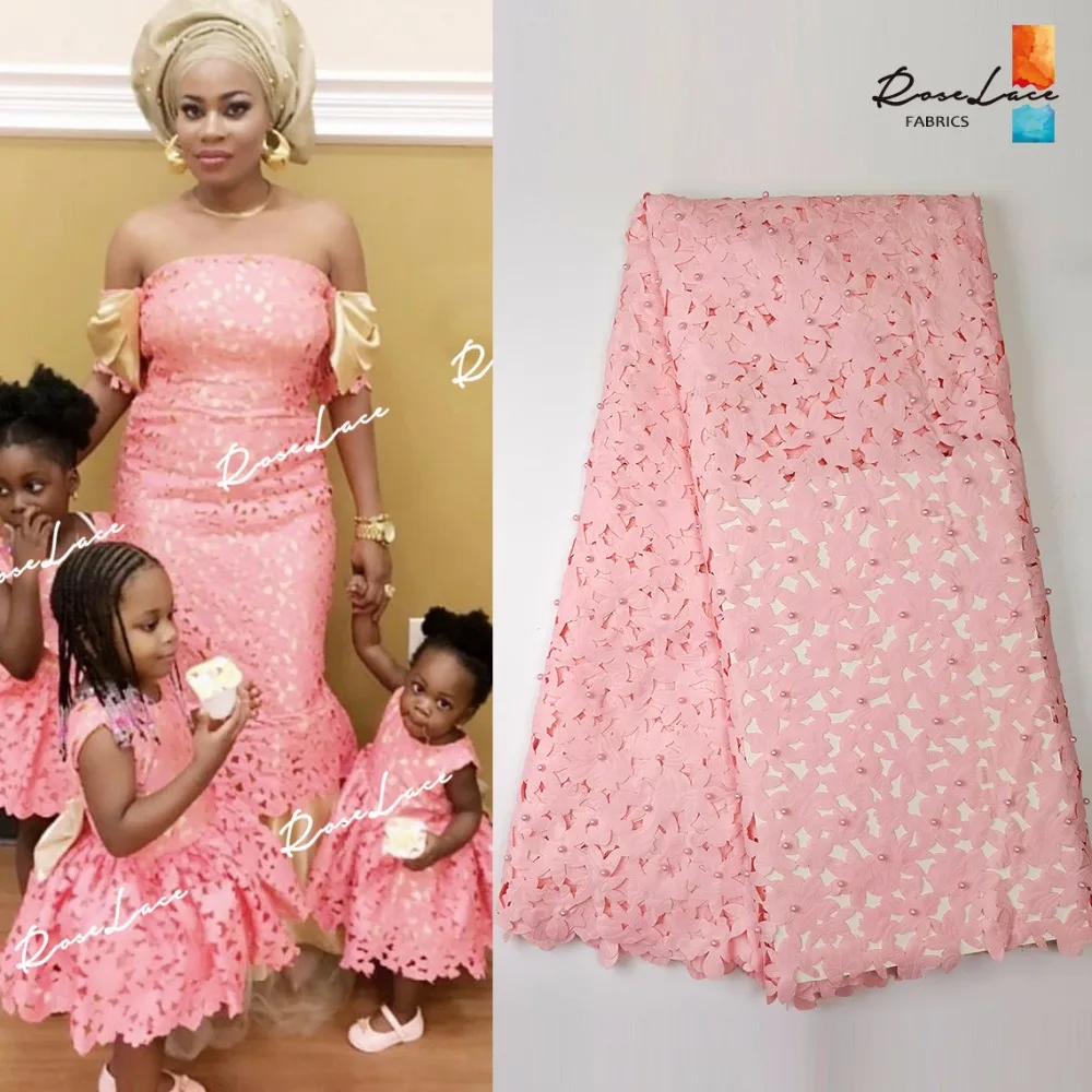Laser Cutting Jacquard Style African Beads Cotton Lace Pink Fabric 2017 New Nigerian Flower Jacquard Women Baby Dresses Material
Laser Cutting Jacquard Style African Beads Cotton Lace Pink Fabric 2017 New Nigerian Flower Jacquard Women Baby Dresses Material