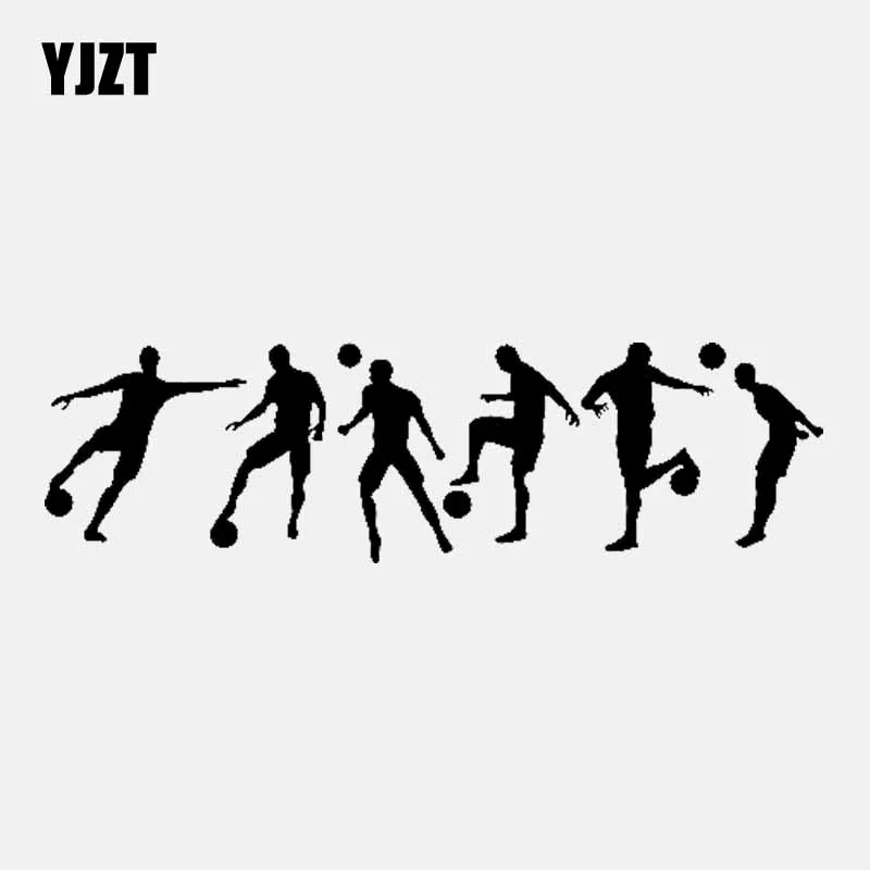 YJZT 15.9CM*4.7CM Vinyl Decal Car Sticker Decor Sport Soccer Football Play Black/Silver C3-1599
YJZT 15.9CM*4.7CM Vinyl Decal Car Sticker Decor Sport Soccer Football Play Black/Silver C3-1599