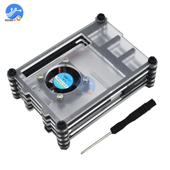 For Raspberry Pi 4 Case Shell for Raspberry Pi GT4A GT3A GT2A Acrylic Cover Shell Box With Cooling Fan and Screwdriver
For Raspberry Pi 4 Case Shell for Raspberry Pi GT4A GT3A GT2A Acrylic Cover Shell Box With Cooling Fan and Screwdriver