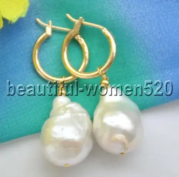 Z7275 19mm white baroque keshi reborn pearl dangle earrings
Z7275 19mm white baroque keshi reborn pearl dangle earrings