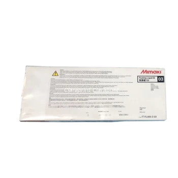 Original Mimaki Flushing Liquid 03 for Mimaki CJV150 CJV300 JV33 JV5 JV400 TS300P-1800 Printer 220ml Cartridge
Original Mimaki Flushing Liquid 03 for Mimaki CJV150 CJV300 JV33 JV5 JV400 TS300P-1800 Printer 220ml Cartridge
