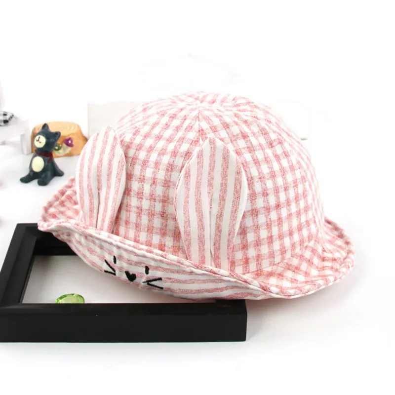 Cute Kids Boys Girls Vintage Wide Brim Cap Soft Cotton Cartoon Plaid Floppy Children Sun Hat Beach Hat For Baby
Cute Kids Boys Girls Vintage Wide Brim Cap Soft Cotton Cartoon Plaid Floppy Children Sun Hat Beach Hat For Baby