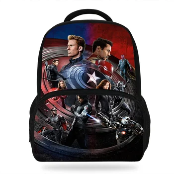 New 14inch Hot Sale Children School Bags Marvel Avengers Backpack For Boys Thanos Cool Cartoon Backpack Gift Bookbag Teenagers
New 14inch Hot Sale Children School Bags Marvel Avengers Backpack For Boys Thanos Cool Cartoon Backpack Gift Bookbag Teenagers