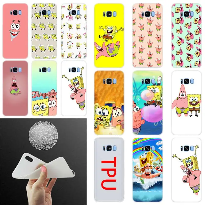 Sponge Bob And Patrick Case Silicone Cover Phone S10 E S9 S8 S7 S6 Case On For Samsung S10 Plus S8 S9 Plus S7 S6Edge S5 Note 8 9
Sponge Bob And Patrick Case Silicone Cover Phone S10 E S9 S8 S7 S6 Case On For Samsung S10 Plus S8 S9 Plus S7 S6Edge S5 Note 8 9