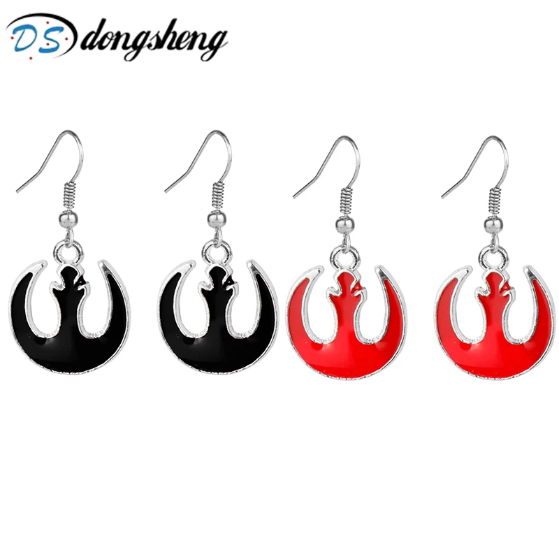 dongsheng Movie Star Wars Female Accessories Rebel Alliance Garment Earrings Black/Red Emblem Ear Hoop Women Jewelry Gifts -15
dongsheng Movie Star Wars Female Accessories Rebel Alliance Garment Earrings Black/Red Emblem Ear Hoop Women Jewelry Gifts -15