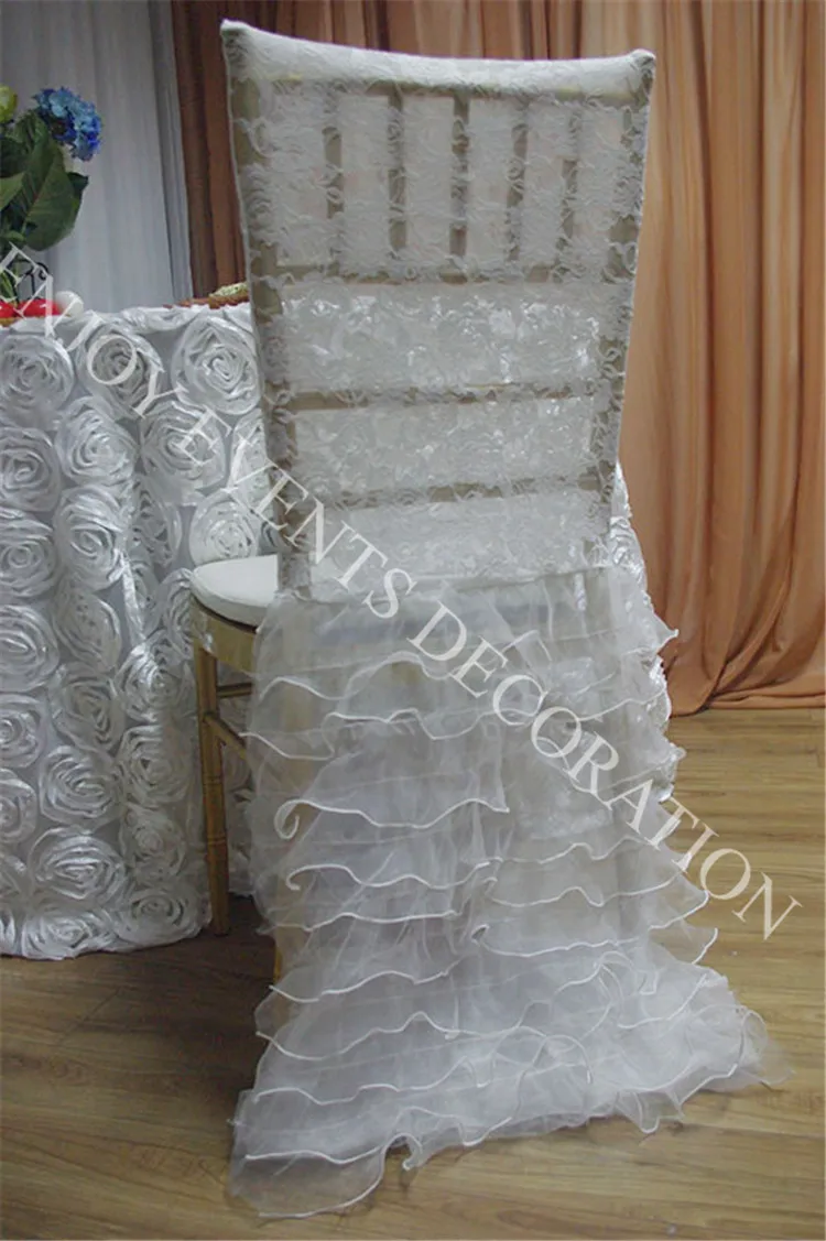 12pcs YHC#131 elegant lace chiavari chair back cover with pleats organza skirt for chair decor
12pcs YHC#131 elegant lace chiavari chair back cover with pleats organza skirt for chair decor