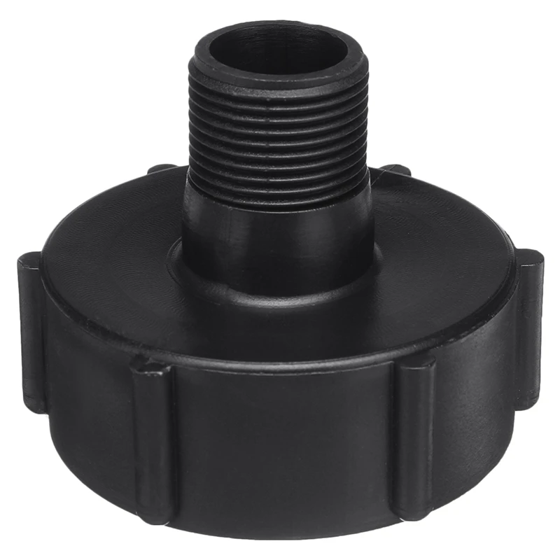 

Promotion! 1Pcs 1000L Ibc Water Tank Garden Hose Adapter Fitting 60Mm Adaptor 0.75 Garden Hose Pipe Valve Accessories