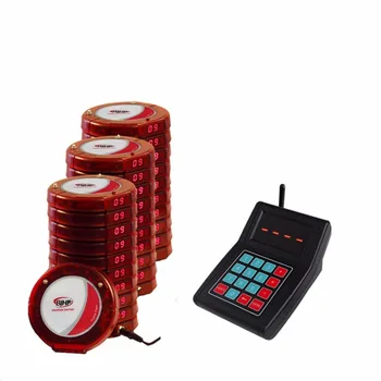 Long range alphanumeric Wireless restaurant paging system keypad transmitter*1+charger base*3+coaster pager*30
Long range alphanumeric Wireless restaurant paging system keypad transmitter*1+charger base*3+coaster pager*30