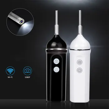 White Black Handheld Endoscope Photos Waterproof Inspection Camera Practical Monitoring Mobile Phones Ear Cleaning Tool
White Black Handheld Endoscope Photos Waterproof Inspection Camera Practical Monitoring Mobile Phones Ear Cleaning Tool