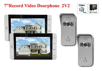 new design indoor monitor 7" hot sale video door phone for villa with recording/snapshot function match IR Camera 2V2
new design indoor monitor 7" hot sale video door phone for villa with recording/snapshot function match IR Camera 2V2