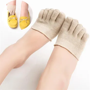 5pairs/lot women cotton finger socks high heels invisible forefoot insole five toe sock pad women's and ladies slippers socks
5pairs/lot women cotton finger socks high heels invisible forefoot insole five toe sock pad women's and ladies slippers socks