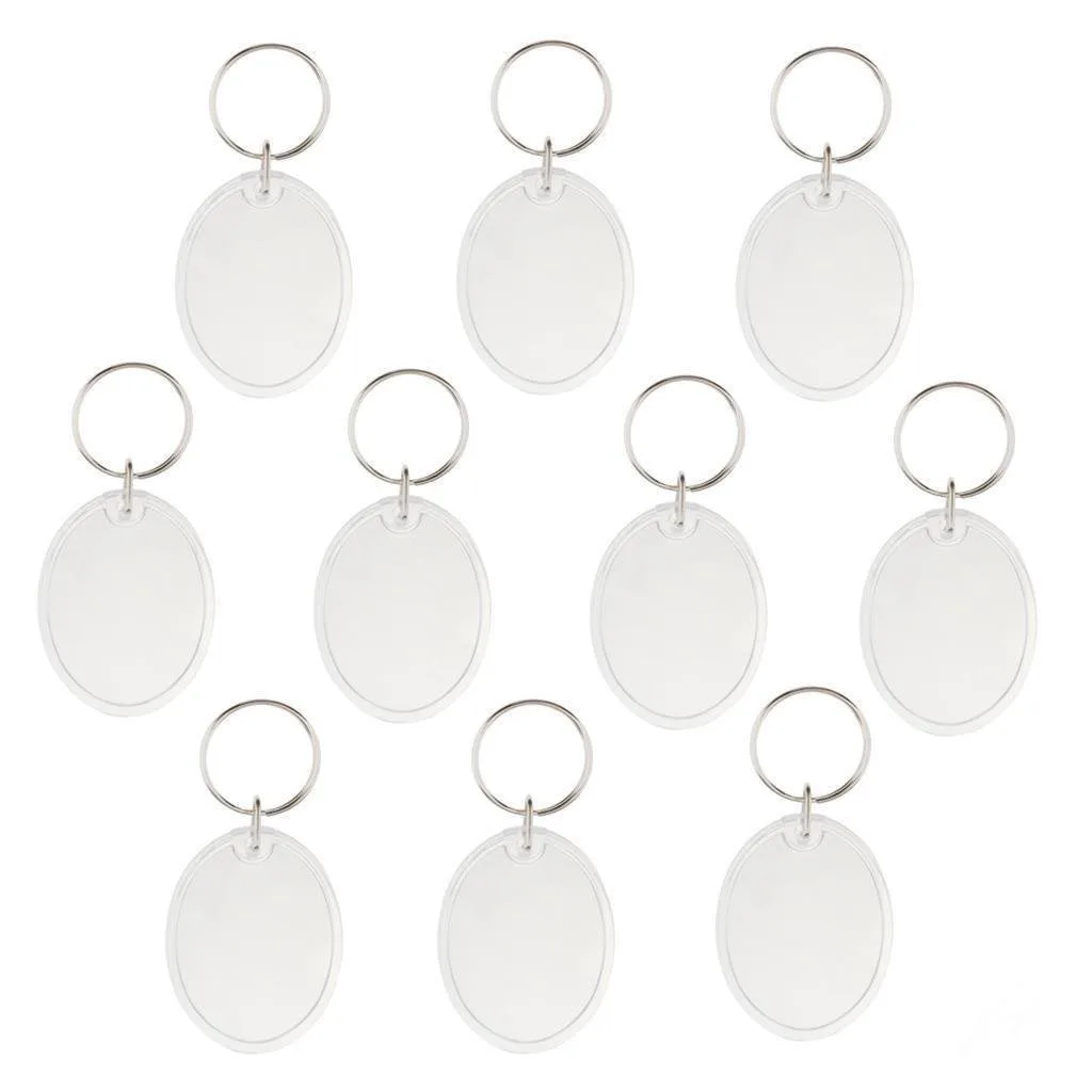 50 Transparent Oval Key Holders Blanks to Personalize with Photos and Images to Insert
50 Transparent Oval Key Holders Blanks to Personalize with Photos and Images to Insert
