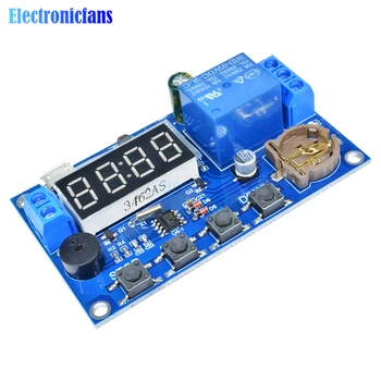 LED Digital Real time Timing Delay Timer Relay Module 5V DC Switch Control Clock Synchronization Multiple mode control
LED Digital Real time Timing Delay Timer Relay Module 5V DC Switch Control Clock Synchronization Multiple mode control