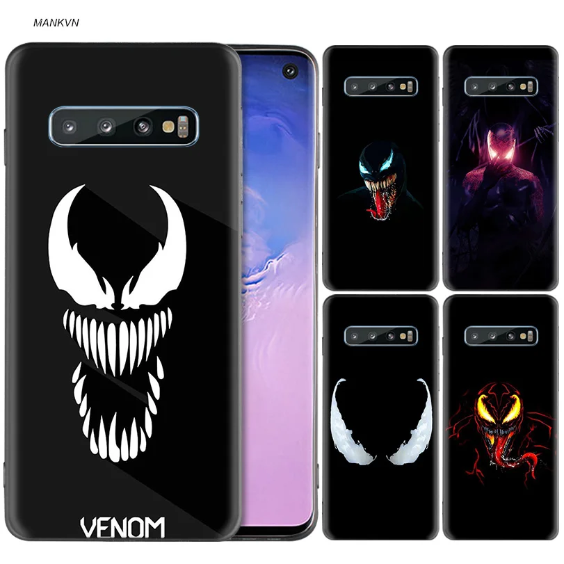 Venom Marvel Black Silicone Case for Samsung Galaxy M20 S10e S10 S9 M10 S8 Plus 5G S7 S6 Edge Phone Abstract Soft Cover Coque
Venom Marvel Black Silicone Case for Samsung Galaxy M20 S10e S10 S9 M10 S8 Plus 5G S7 S6 Edge Phone Abstract Soft Cover Coque