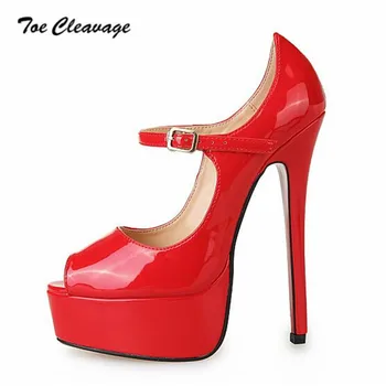 Toe Cleavage stilettos NUDE wedding shoes woman sexy 16cm High-Heeled Platforms Crossdresser Ankle Strap Pumps Plus:45 46 47 48
Toe Cleavage stilettos NUDE wedding shoes woman sexy 16cm High-Heeled Platforms Crossdresser Ankle Strap Pumps Plus:45 46 47 48