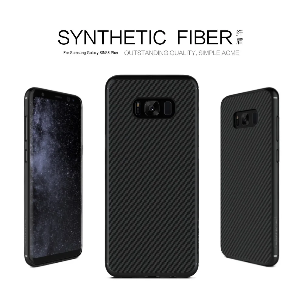 For samsung Galaxy note 8 Case NILLKIN Synthetic Fiber Back Cover Case PP back shell for samsung galaxy s8/s8 Plus S8+ phone bag
For samsung Galaxy note 8 Case NILLKIN Synthetic Fiber Back Cover Case PP back shell for samsung galaxy s8/s8 Plus S8+ phone bag