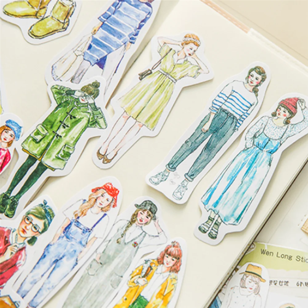 16-60pcs Girls Paper Stickers Cute DIY Scrapbooking Diary Notebook Decorations Planner Package Sealing Labels Art Supplies
16-60pcs Girls Paper Stickers Cute DIY Scrapbooking Diary Notebook Decorations Planner Package Sealing Labels Art Supplies